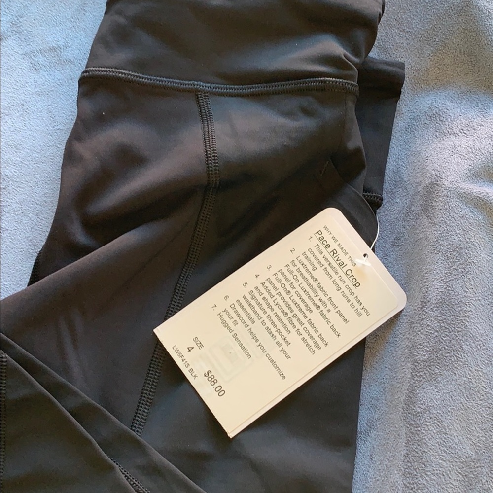 Lululemon pace rival crop - Picture 2 of 4